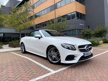 MERCEDES-BENZ E CLASS 2.0 E300 AMG Line Cabriolet G-Tronic+ ss 2dr