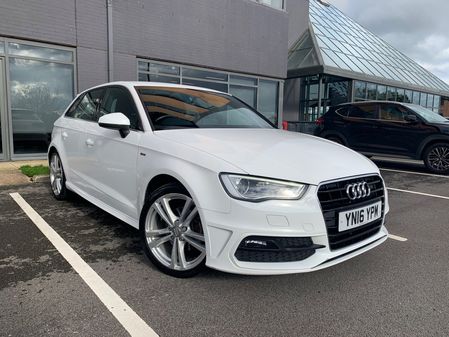 AUDI A3 1.6 TDI S line Sportback 5dr Nav